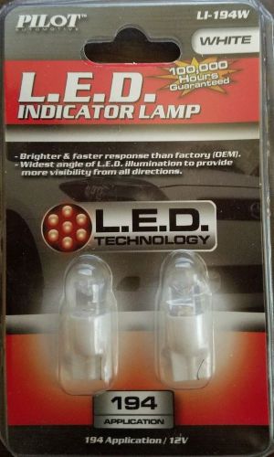 Pilot Automotive L.E.D. Indicator Lamp (LI-194W) White