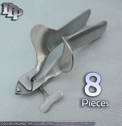8 Pieces Of Collin Vaginal Speculum Large Gynecology DDP Instruments