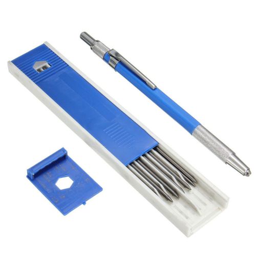 2mm 2b lead holder automatic mechanical draughting drafting pencil pen 12pc lead for sale