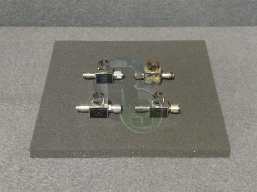Lot x4 HP Agilent 455A 50 OHM Probe Tee T-Connector For 410B VTVM Voltmeter