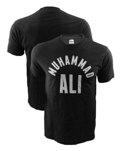 Muhammad Ali Stars Black Shirt New Brand Boxing Small Medium Large XL XXL