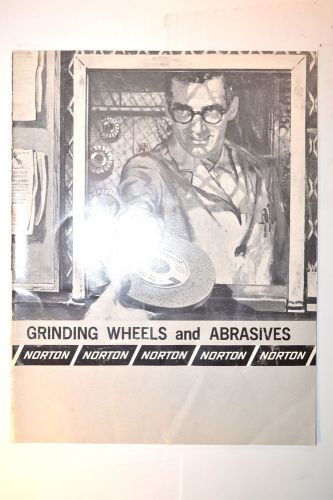 Norton grinding wheels and abrasives catalog 1971 #rr527 grit cut-off dressing for sale