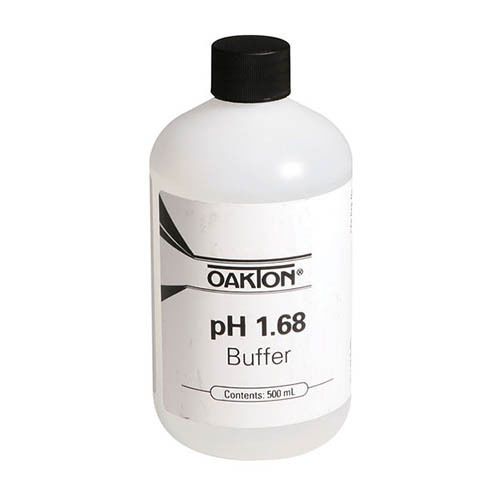 Oakton WD-00654-01 pH 1.68 Buffer, 500 mL Bottle