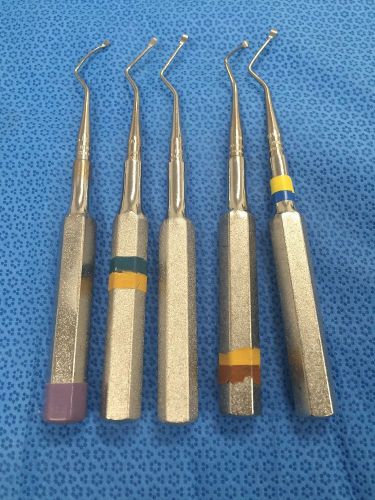 Set of 5 HU-Friedy Dental Instruments