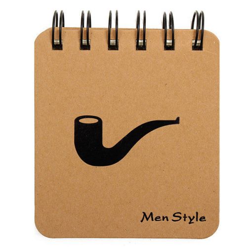 Gentleman&#039;s Hard Back Spiral Coil Pocket Notebook