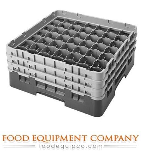 Cambro 49S638416 Camrack® Glass Rack with 3 extenders full size 49...