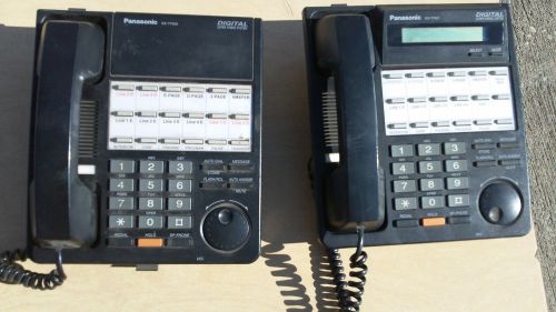 Lot Panasonic KX-T7420 &amp; KX-T7431 Corded Digital Hybrid OfficeDesk Speaker Phone