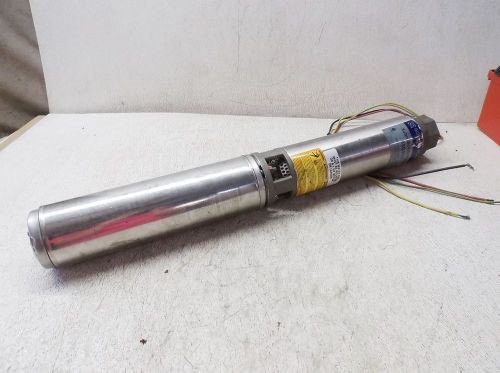 Goulds 33gs10 submersible pump 2&#034; npt w/franklin electric 2 hp motor (used) for sale