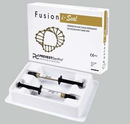 Fusion i seal intro pack -dental light curing glass ionomer composite cement new for sale