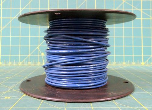 Mtw 14 gauge blue stranded copper wire - partial reel - approx. 135&#039; for sale