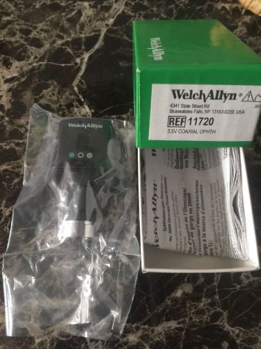 BRAND NEW Welch Allyn 3.5 V Coaxial Ophthalmoscope Head (SEALED) REF # 11720