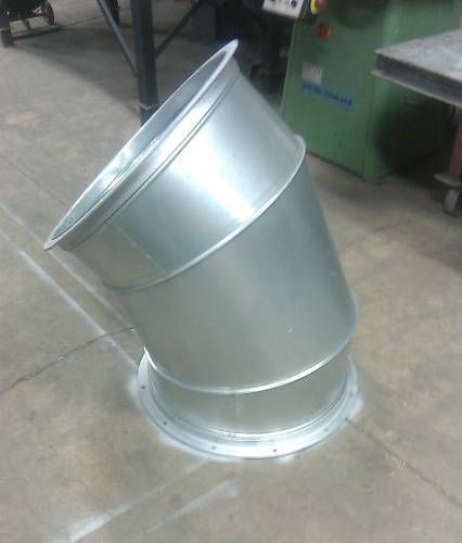 34&#034; 45  degree elbow for paint spray booths for sale