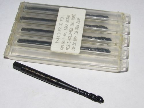 Noris #10-32 unf-2b salorex hsse modified bottoming spiral flute tap 6642acjaa for sale