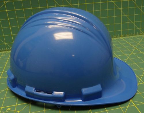 North A79R &#034;K2&#034; Safety Peak Hard Hat Helmet, 4 Pt. Royal Blue Without Suspension