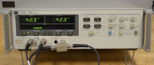 Hp agilent 8508a vector voltmeter w/85082a input module 300khz-2ghz good, tested for sale