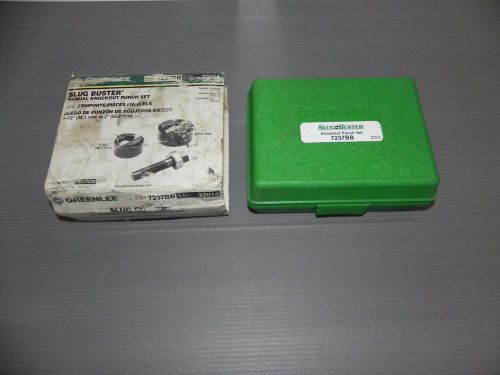 GREENLEE 7237BB Slug Buster Knockout punch set 1-1/2&#034; &amp; 2&#034; NICE 7238,737,7310.