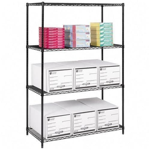 Safco industrial wire shelving - 5294bl for sale