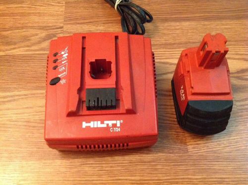 HILTI C7/24 9.6-24V NiCd &amp; NiMh Battery Charger