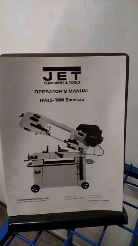 Jet HVBS-7MW Bandsaw Operation  Manual