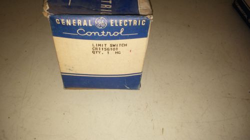 GE CR115G101 NEW IN BOX LIMIT SWITCH SEE PICTURES OLD STOCK #A36