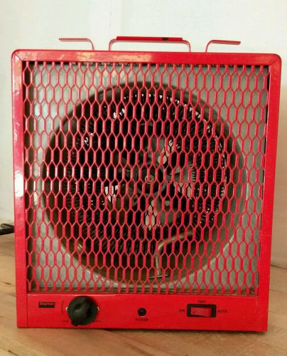 Dayton fan forced non-oscillating heavy duty space heater for sale