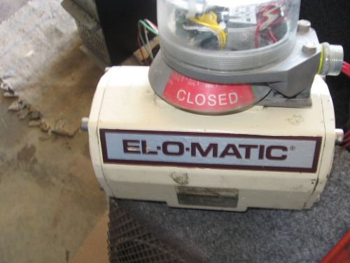 El-O-MATIC EDA200 WITH STONEL LIMIT SWITCH AND VERSA SOLENOID