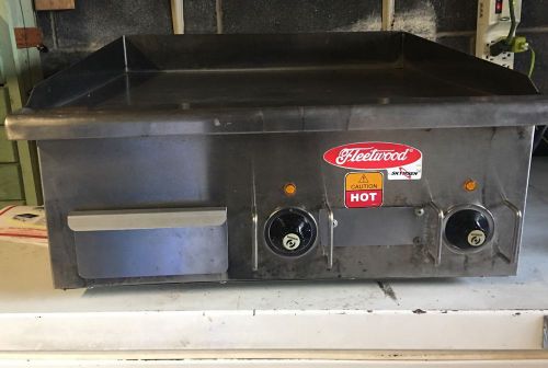 Fleetwood Counter top Electric Grill EG618 Skyfood Flat Griddle commercial