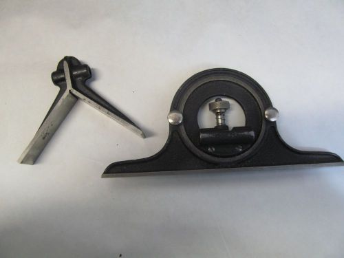 2 PIECE&#039;S OF VINTAGE MACHINIST TOOL LUFKIN LEVEL AND SQUARE? V OR Y POSSIBLY