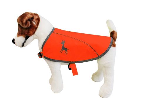 Alcott Essentials Visibility Dog Vest, Small, Neon Orange with Reflective Accent