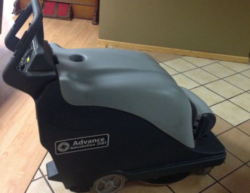 Advance advolution 20bt burnisher with batteries 63 hours has vacum for sale