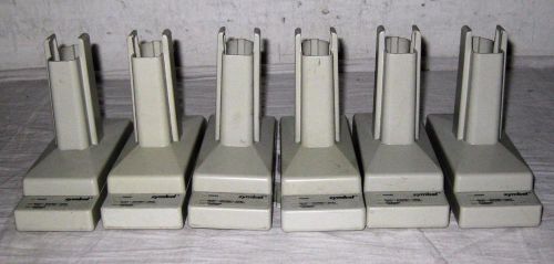 Lot of 6 Symbol 21-32665-24 UBC2000 Single Slot Battery Charger Adapters FRSH