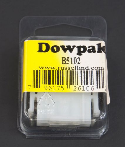 Dowpak wire connector w/ Pins B5102 -4 Circuit Connector 20-14 AWG