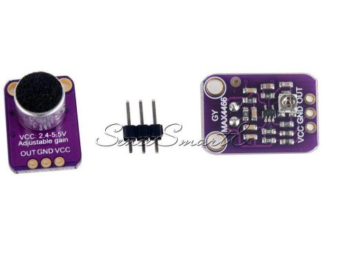 New electret microphone amplifier max4466 with adjustable gain for arduino for sale