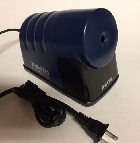 X-acto powerhouse electric pencil sharpener blue 179x cn for sale