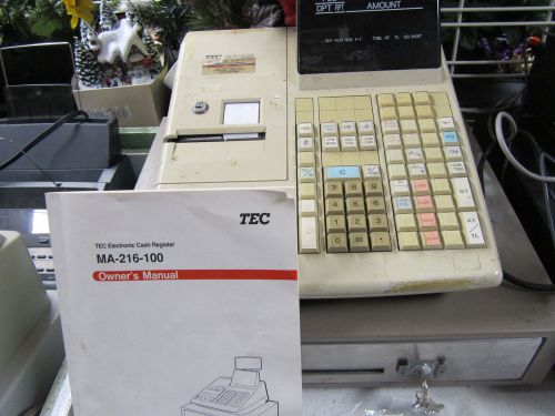 cash register Tech MA-216 electronics