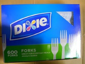 Dixie White Forks 600 Count