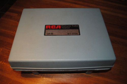 Vintage RCA WT-333A Picture Tube Tester