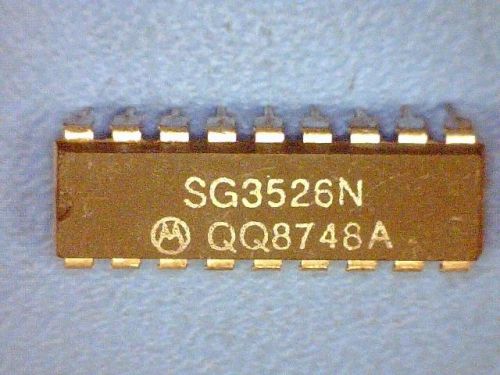 15-pcs voltage regulator ic sg3526n pwm controller 18-pin pdip rail mot 3526 for sale