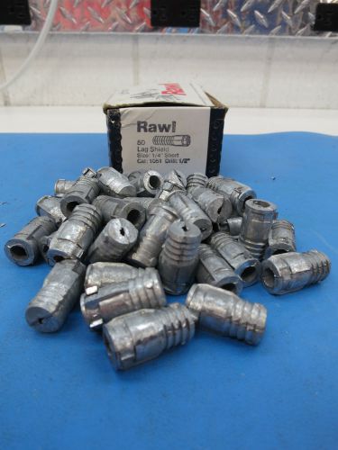 Rawl lag shields size 1/4&#034; short *free shipping for sale