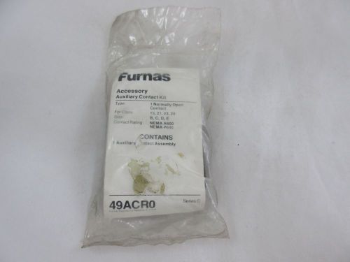 *NEW* FURNAS 49ACR0 SERIES C AUXILIARY CONTACT KIT *60 DAY WARRANTY* TR