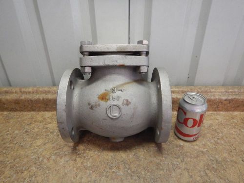 New ladish 3001-252 swing check valve 3&#034; 150# stainless steel ss cf8m new for sale