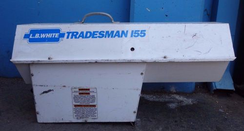 L.B. White Tradesman 155 Portable Propane Jobsite Heater 155,000 BTUH 115 VAC H5