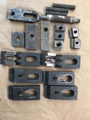 Machinist tool lathe mill  4 j&amp;s tool adjustable hold down blocks clamp b119 for sale