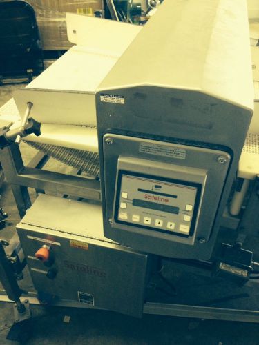 Safeline bakery conveyor with metal detector for sale