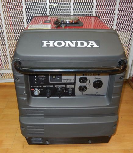 Honda 3,000-Watt Super Quiet Gasoline Powered Electric Start Inverter Generator