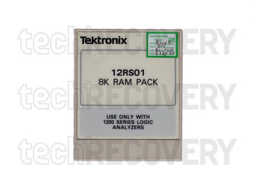 12RS01 RAM PACK 8K | Tektronix