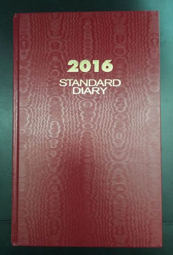 AT-A-GLANCE Standard Diary 2016, Daily Diary ,8 X 12.5 Inch, Red (SD376_16)