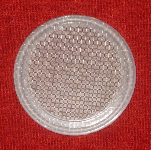 Silicone sanitary tri-clamp screen gasket - 2.5&#034; w/ 270 mesh &amp; 10 mesh backer for sale