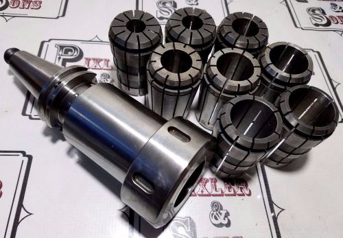 Gs sowa balanced cat40 cat 40 cnc mill taper tg150 collet chuck + collets for sale