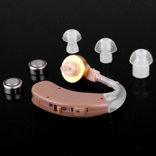 Behind the Ear Sound Deaf Amplifier Hearing Aid Digital Easy Operation